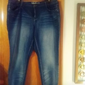 Revolt skinny blue jeans size 24
